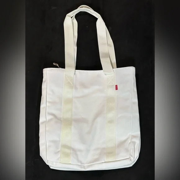 Supreme Canvas Tote White - Picture 3 of 5